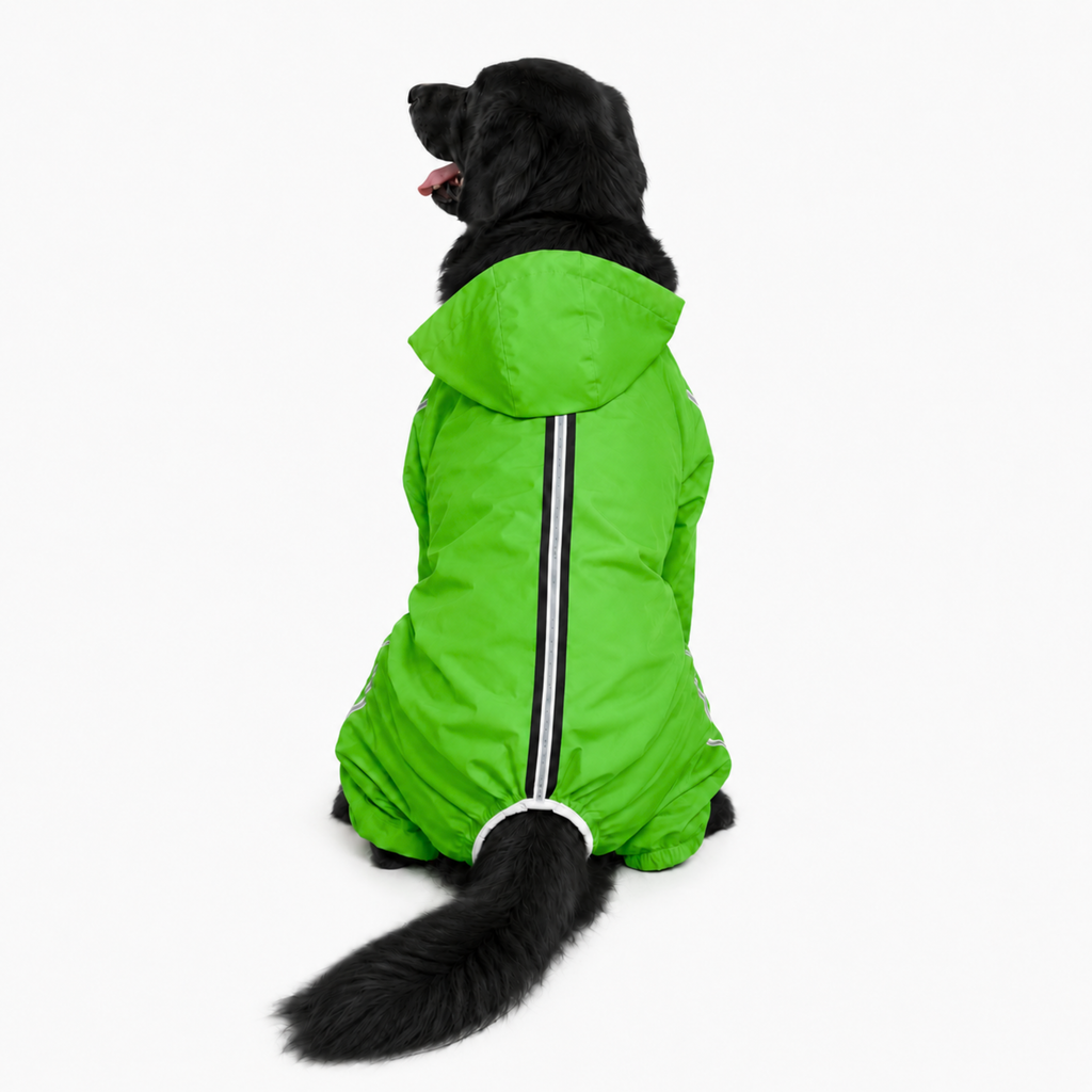 SFT Matt Neon Dog Raincoat