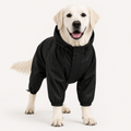 SFT Matt Black Dog Raincoat