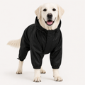 SFT Matt Black Dog Raincoat