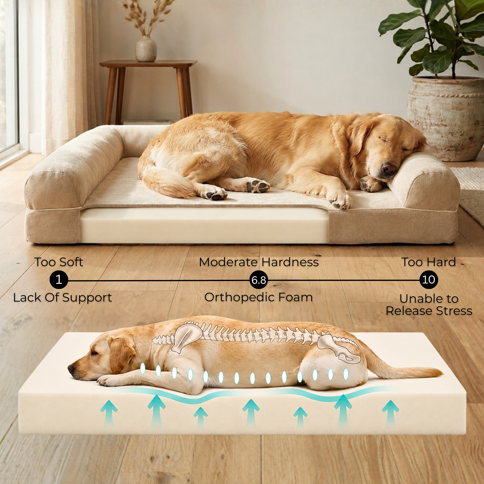 SFT C-Arc Orthopedic Sofa Bed