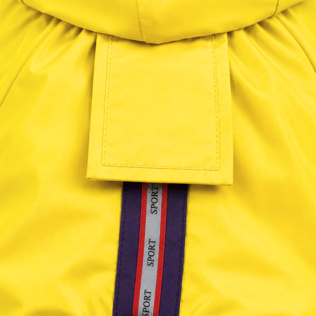 SFT Matt Yellow Dog Raincoat