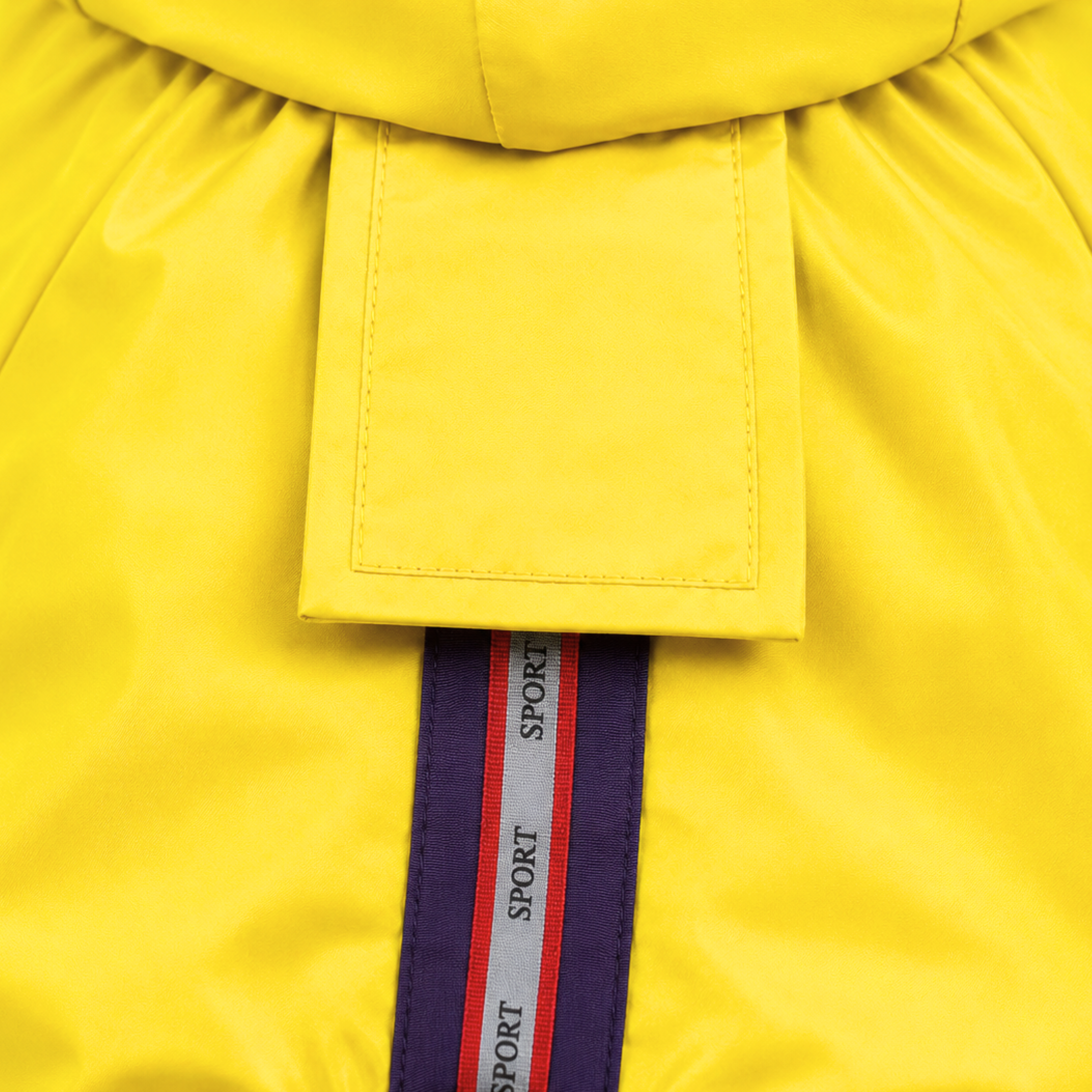 SFT Matt Yellow Dog Raincoat