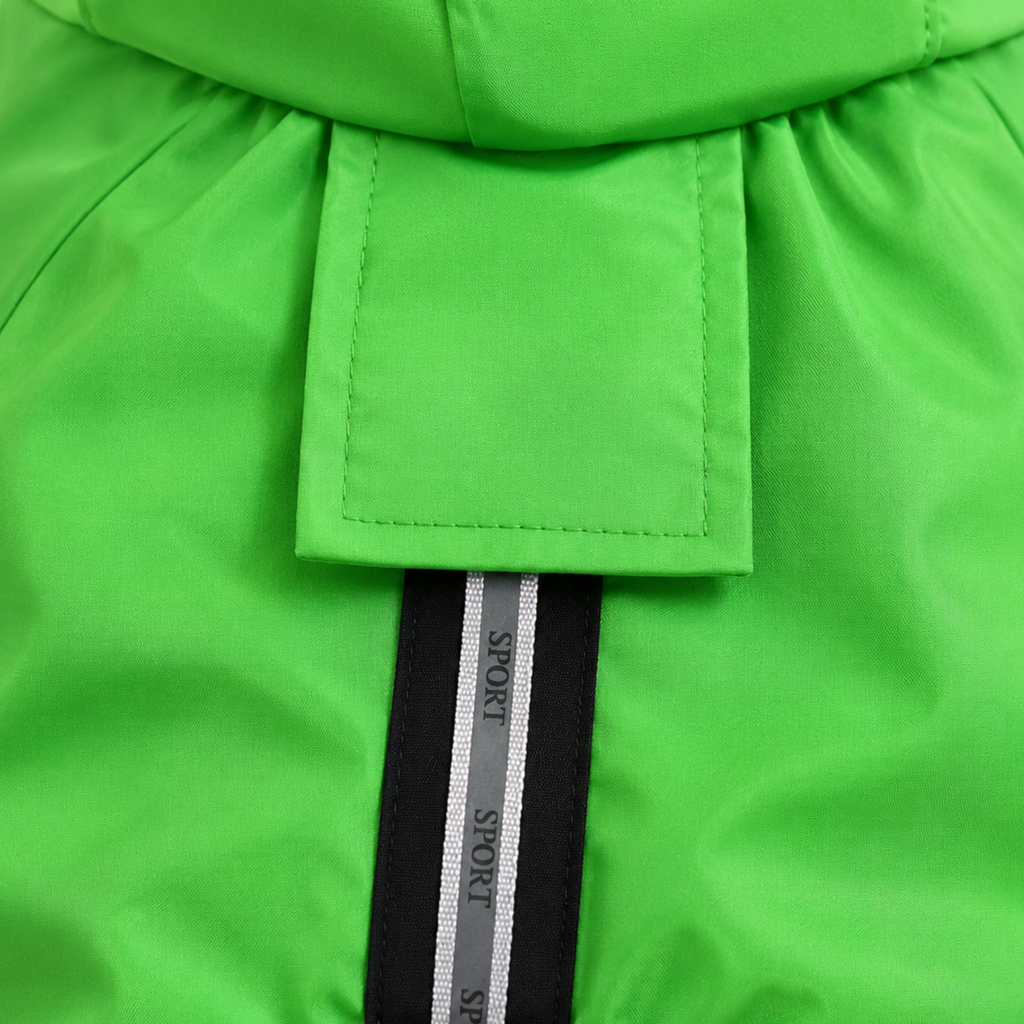 SFT Matt Neon Dog Raincoat